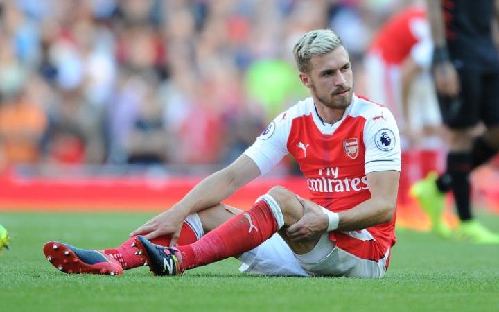 Aaron Ramsey Terkapar Sebulan