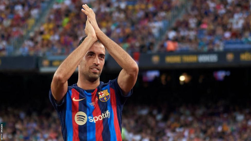 Sergio Busquets: "Adios Barca!" 