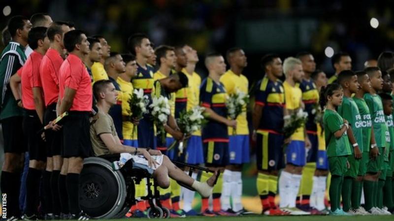 Brazil 1-0 Colombia; Donasi Terkumpul Rp 5 Milyar untuk Keluarga Chapecoense 