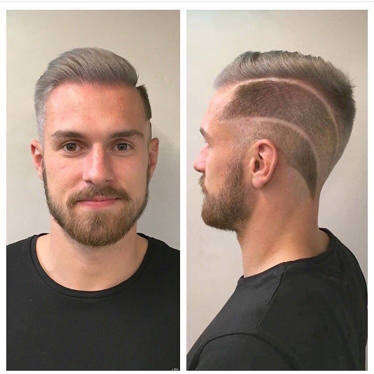 Ini Rambut Baru Aaron Ramsey