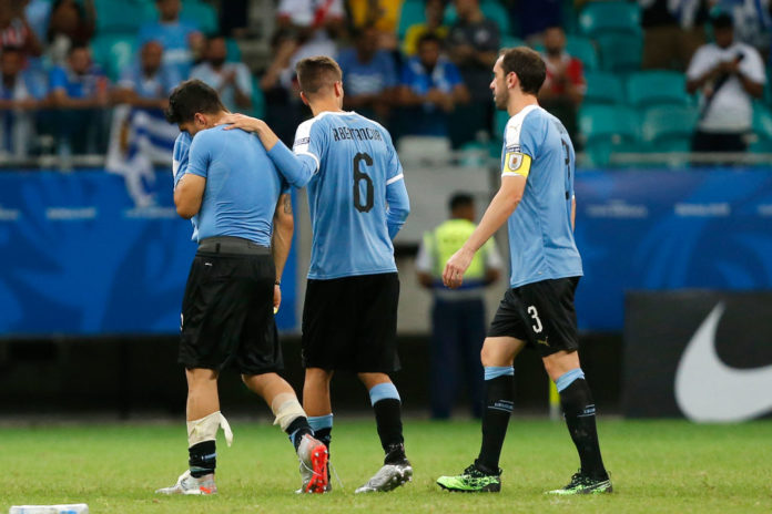 Pesan Suarez Setelah Uruguay Kalah