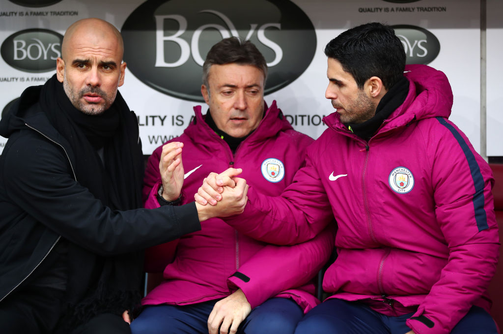 Guardiola dan Staf City Doakan yang Terbaik untuk Arteta 