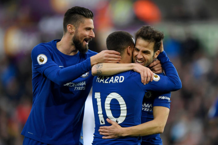 Fabregas Ucapkan Selamat Kepada Hazard