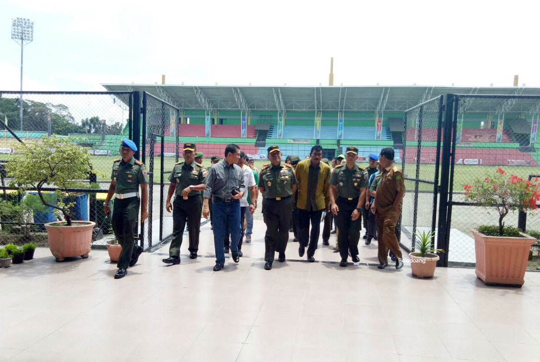 Jenderal Bintang Dua dan Pengurus PSMS Akui Stadion Teladan Perlu Dibenahi