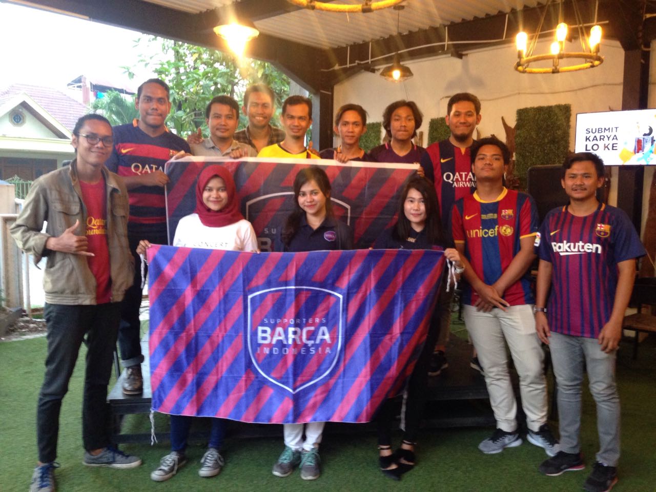 Panaskan El Clasico, Suporter Barcelona Indonesia (SBI) Gelar Nobar di Berbagai Kota