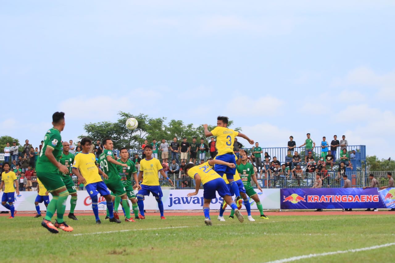 Kepri Jaya Antarkan PSMS Pulang Kampurg