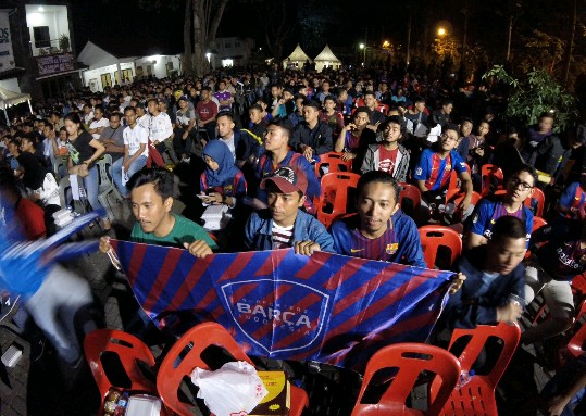 Supporters Barcelona Indonesia Gelar Nobar El Clasico, Cek Kota Terdekatmu