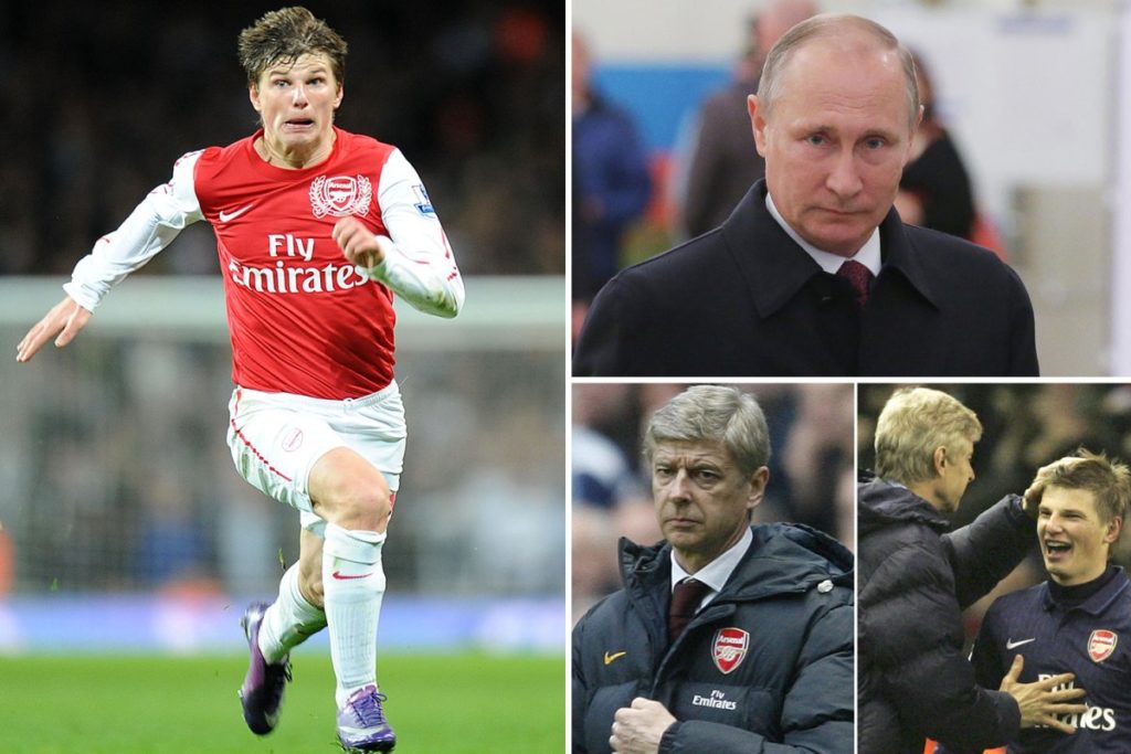 Ada Campur Tangan Putin Saat Proses Transfer Arshavin ke Arsenal