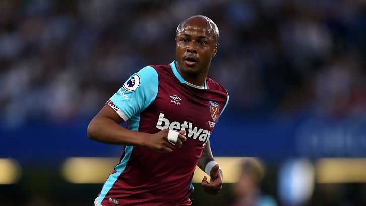 Debut Andre Ayew Bersama West Ham United Berakhir Buruk