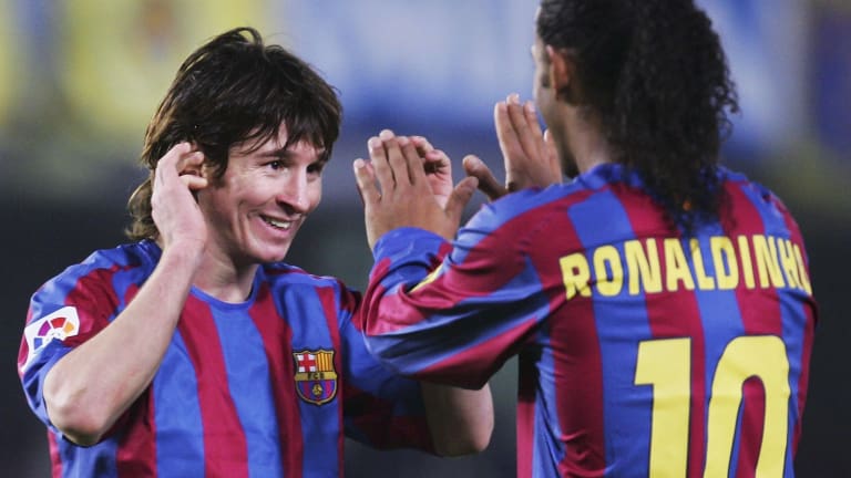 Messi Bicara Tentang Ronaldinho dan Suarez