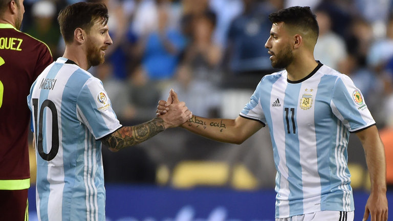 Sampaoli Terkesan dengan Kemitraan Messi-Aguero